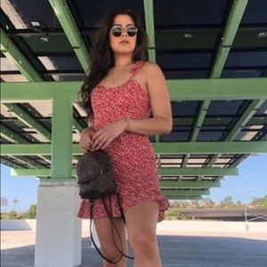 Floral Print Cami Mini Dress